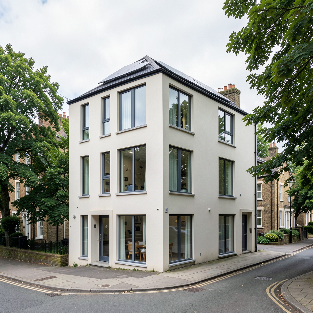 St Edmund Hall opens 127-room Passivhaus accommodation in Oxford's Norham Gardens